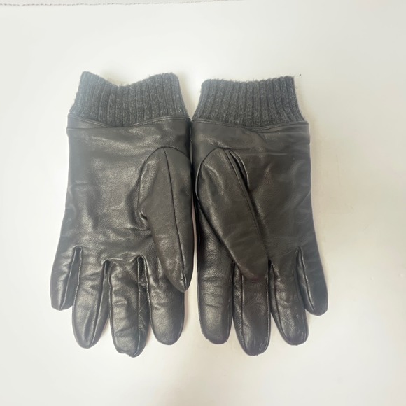 Isotoner men’s black gloves size M - Picture 7 of 10